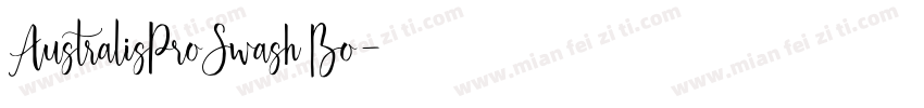 AustralisProSwash Bo字体转换